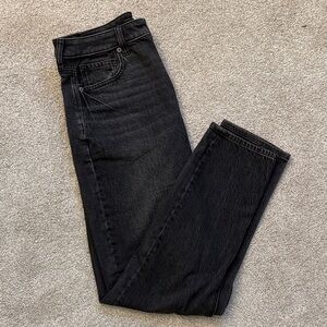 American Eagle Outfitters Women's Black Mom Jeans